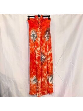 Aloha Royale Hawaiian Halter Maxi Dress